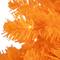7ft. Pre-Lit Medium Orange Pine Artificial Christmas Tree, Clear Lights